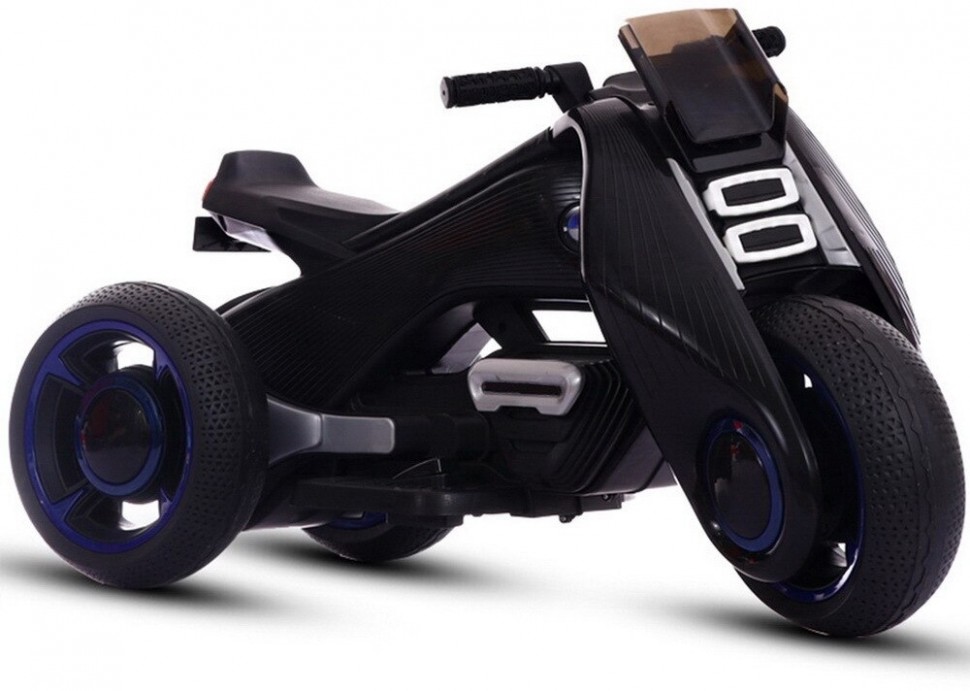 Детский электромотоцикл BMW Vision Next 100 трицикл - BQD-6288-BLACK