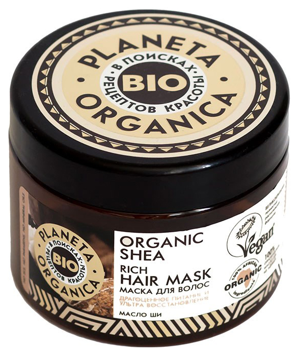 фото Маска для волос planeta organica organic shea 300 мл