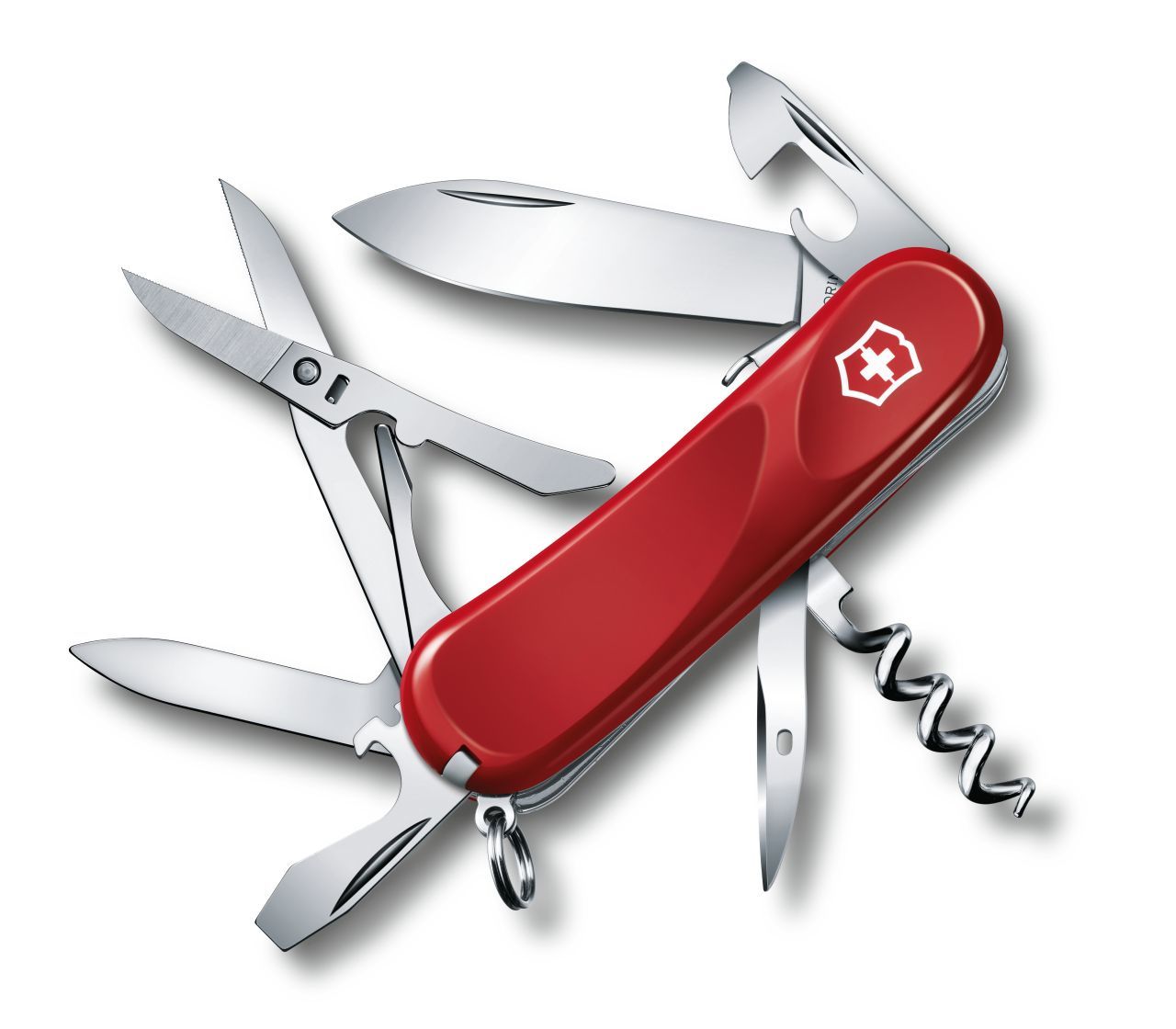 фото Мультитул victorinox evolution 2.3903.se 85 мм красный, 14 функций