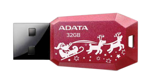 

Флешка ADATA UV100 32ГБ Red (AUV100F-32G-RRD), UV100