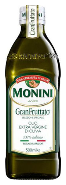 

Масло оливковое Monini granfruttato нерафинированное 500 мл