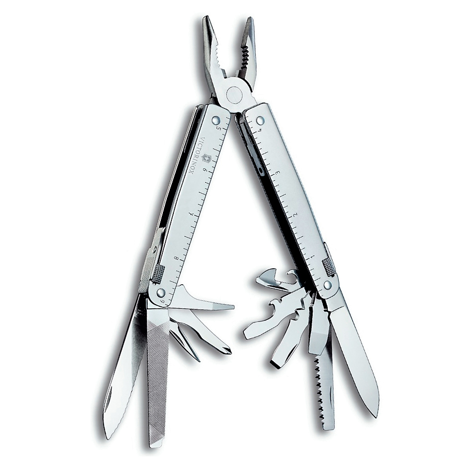 

Мультитул Victorinox SwissTool Plus, серебристый, 27 опций, SwissTool Plus