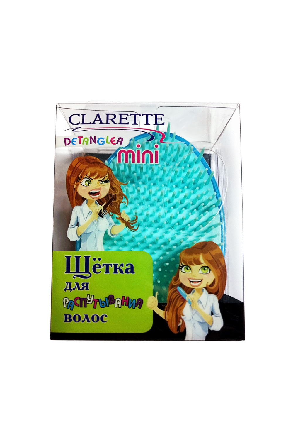 

Щетка для распутывания волос CLARETTE DETANGLER Mini