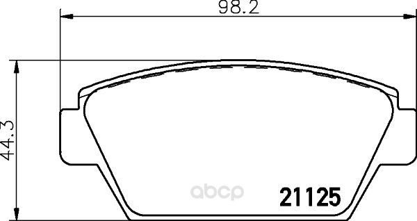 

Тормозные колодки HELLA PAGID/BEHR 8DB355006231