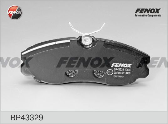 

Комплект тормозных колодк FENOX BP43329