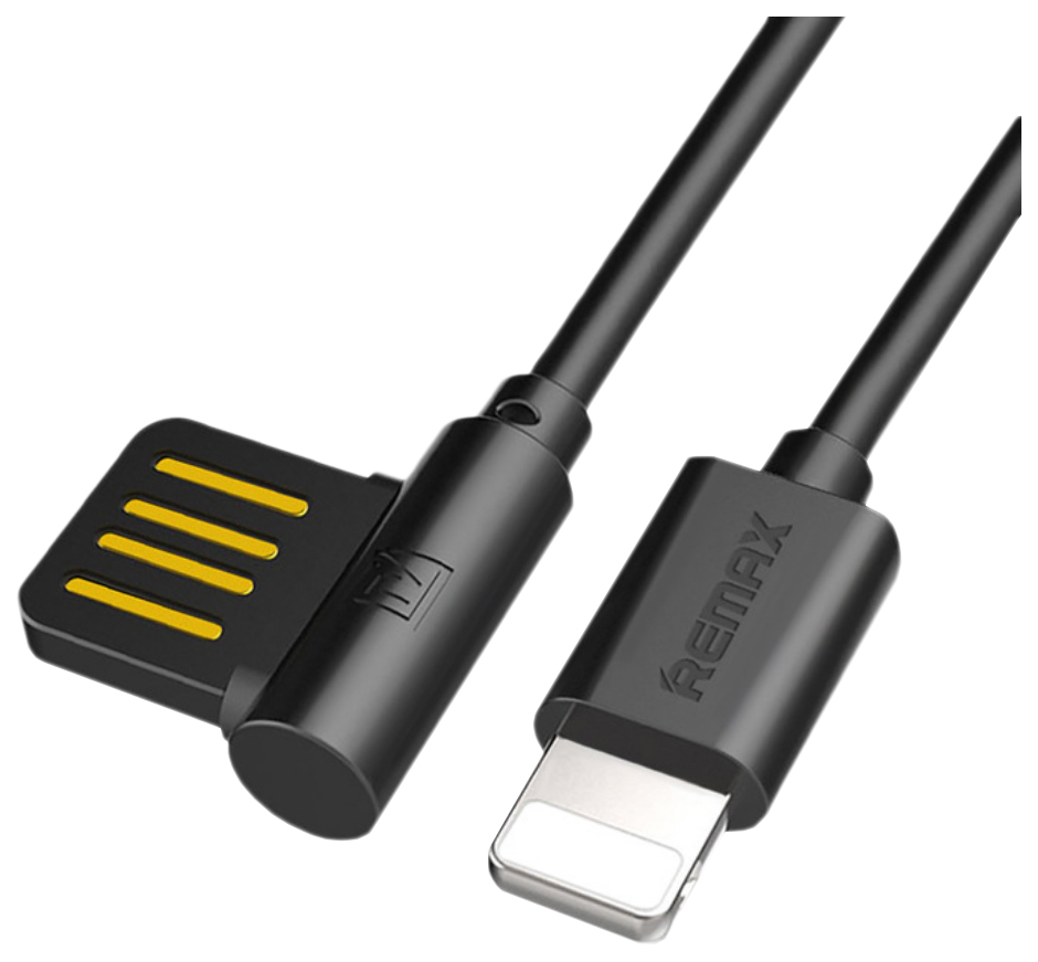 

Кабель Remax RC-075l Lightning 1м Black, RC-075l