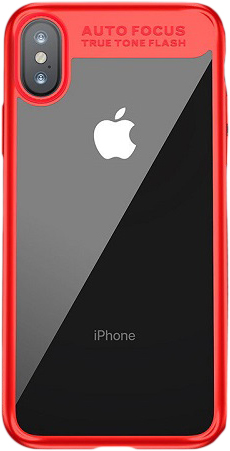 фото Чехол baseus suthin (arapiphx-sb09) для apple iphone x (red)