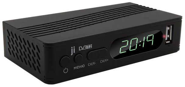 фото Dvb-t2 приставка ji jt2-2702 black