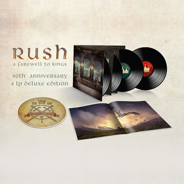 фото Rush "a farewell to kings (40th anniversary deluxe edition)" (lp) mercury