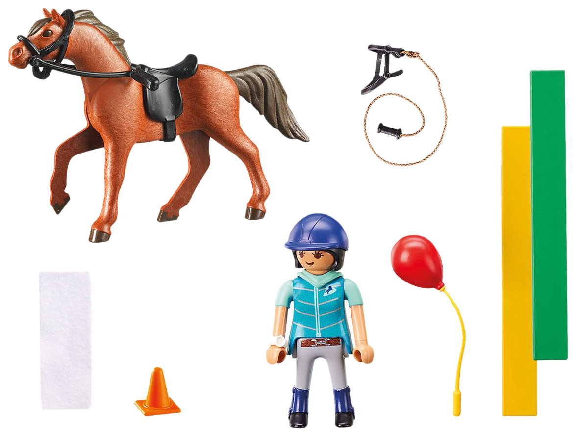 фото Игровой набор playmobil конный спорт: конный терапевт