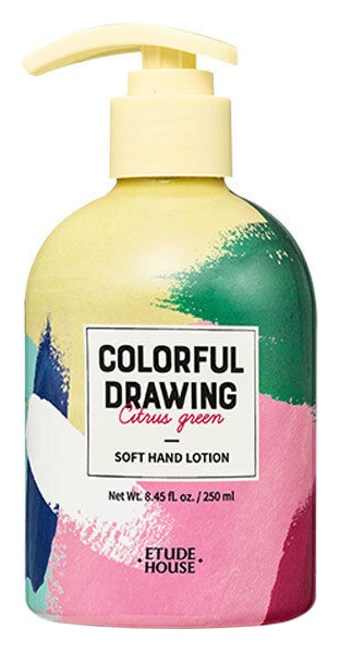 Лосьон для рук Etude Colorful Drawing Soft Hand Lotion 250 мл