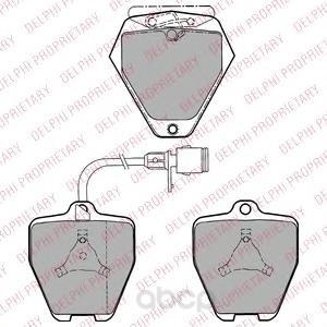 

Тормозные колодки дисковые DELPHI LP1024