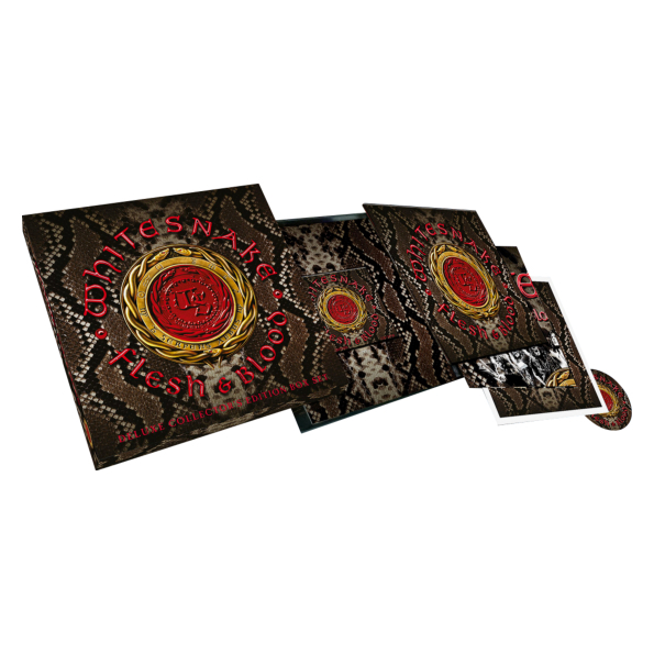 фото Whitesnake flesh & blood (super deluxe edition)(2lp+cd+dvd) frontiers records