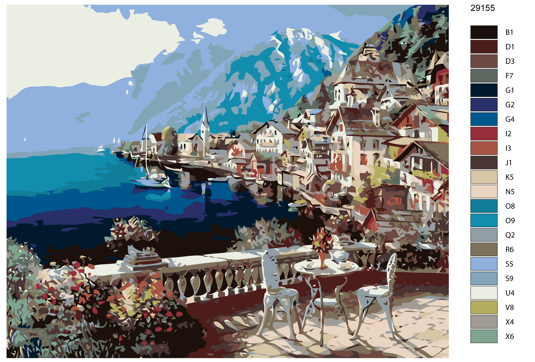 

Картина по номерам, 40 x 50, KTMK-29155, KTMK-29155