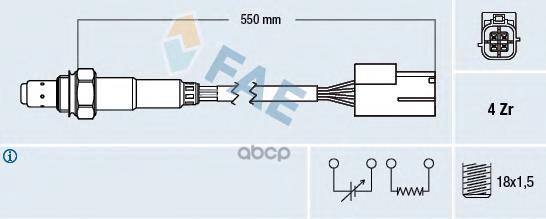 фото Лямбда-зонд fae 77468