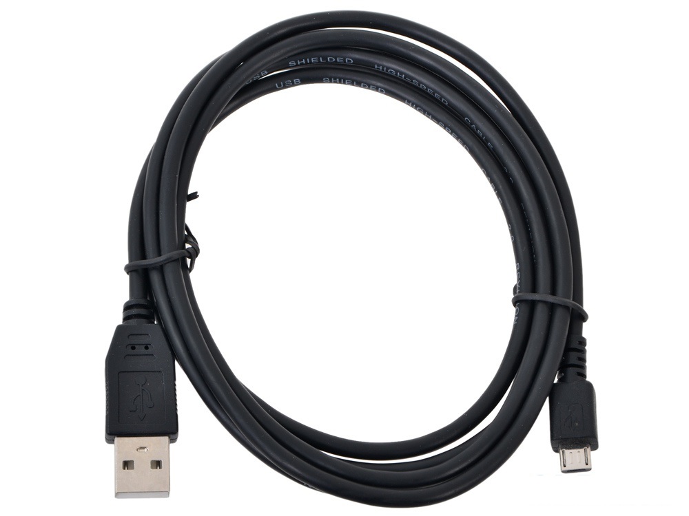 фото Кабель tv-com microusb 1,8м black