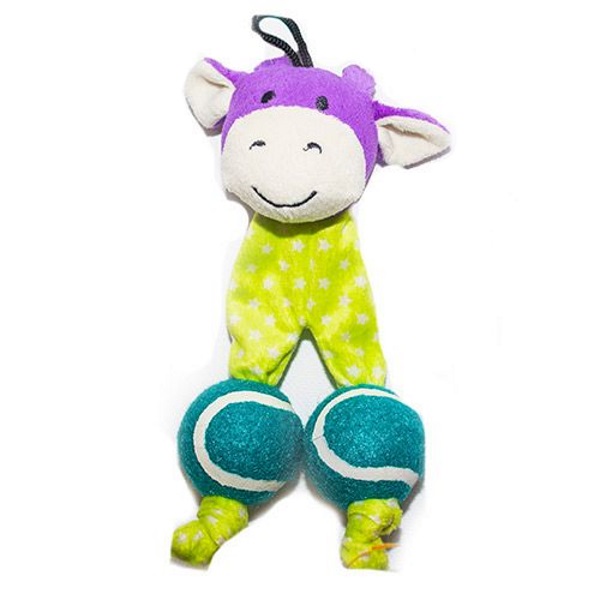 

Мягкая игрушка для собак Chomper Bark A Boo Mini Звери с теннисными мячами