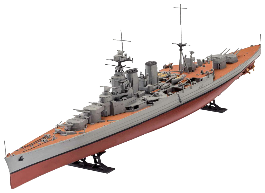 фото Модели для сборки revell линейный крейсер королевских вмс великобритании hms hood 1:720