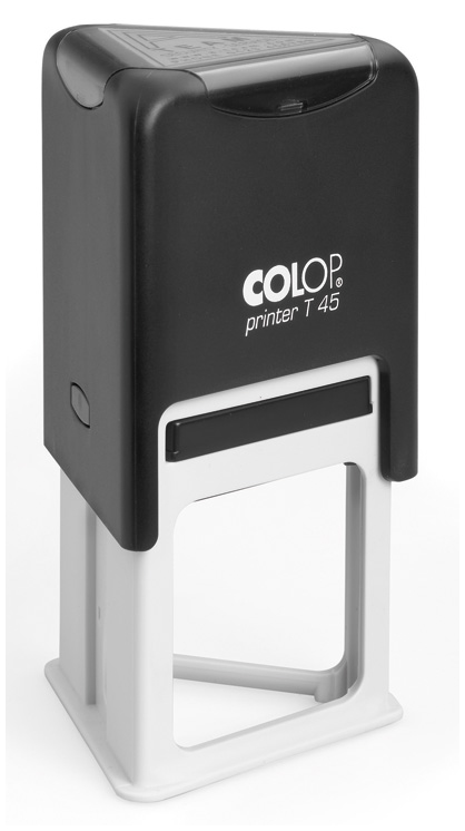 фото Оснастка для печати colop printer t45. цвет корпуса: черный.