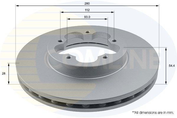 фото Тормозной диск comline adc1234v