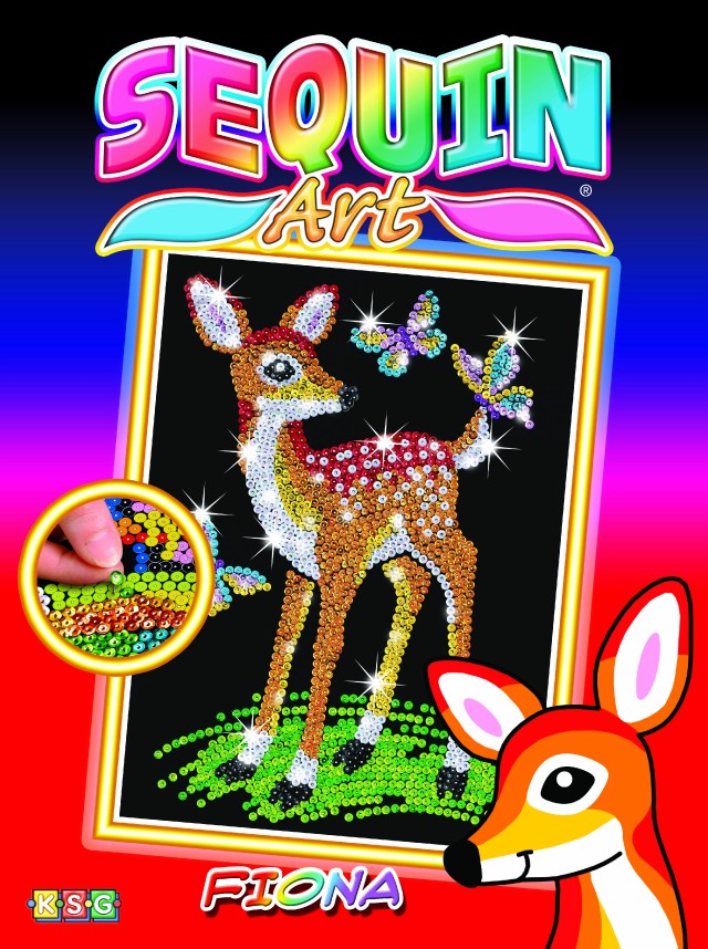 

Мозаика из пайеток KSG Sequin Art Олененок юниор
