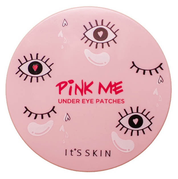 фото Патчи для глаз it's skin pink me under eye mask 60 шт