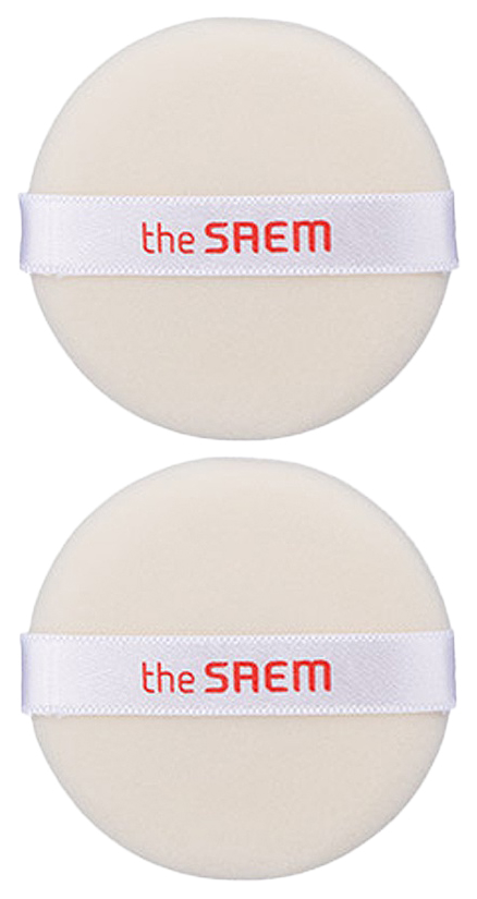 

Спонж для макияжа THE SAEM Round Mini Flocking Puff [M]
