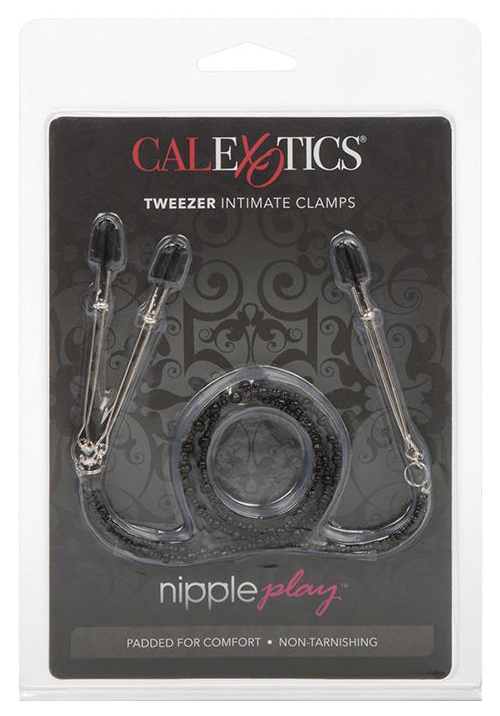 Зажимы для сосков California Exotic Novelties Tweezer Intimate Clamps