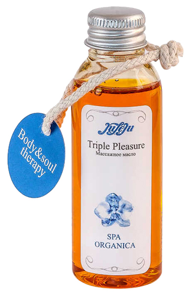 Массажное масло JuLeJu Triple Pleasure Spa Organica 50 г 100024958847