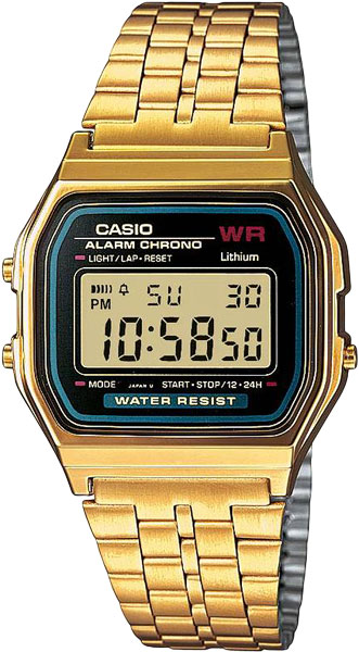 фото Наручные часы электронные мужские casio collection a-159wgea-1e