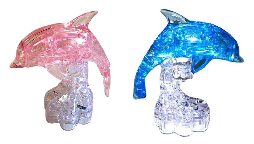 3D-пазл Crystal Puzzle дельфин 39 деталей
