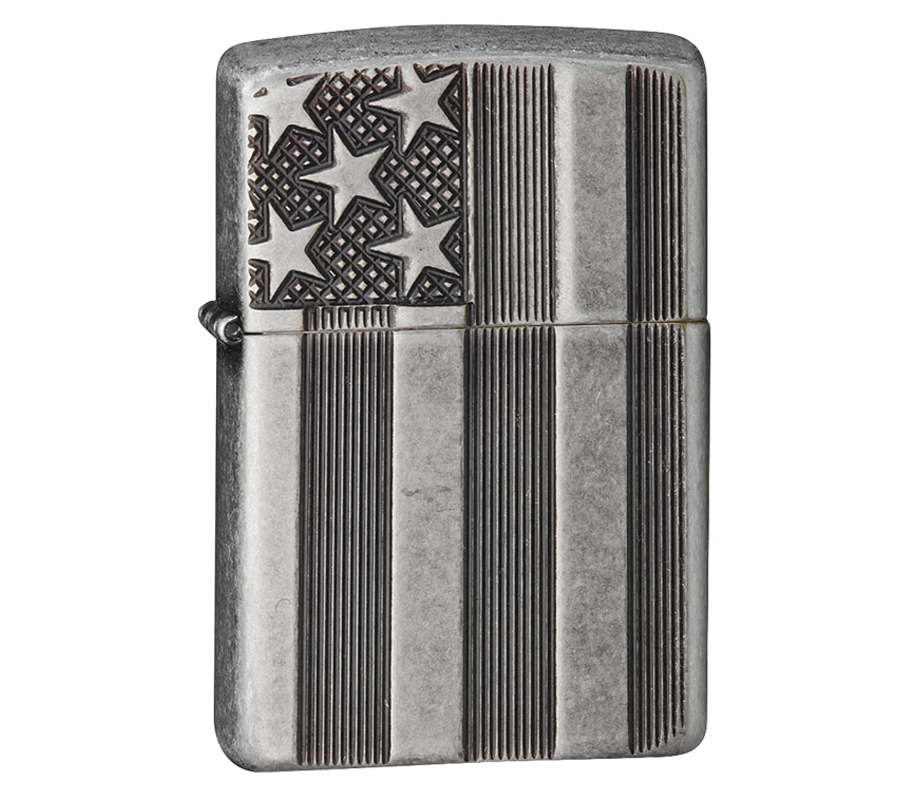 

Бензиновая зажигалка Zippo Armor 28974 Antique Silver, Armor 28974