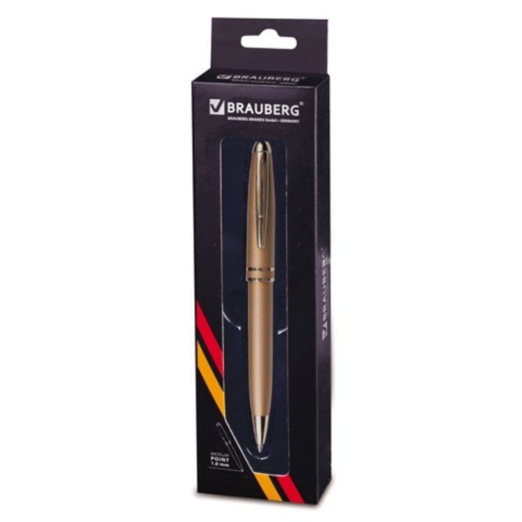 

Ручка шариковая Brauberg Oceanic Gold 140722, синяя, 1 мм, 1 шт.