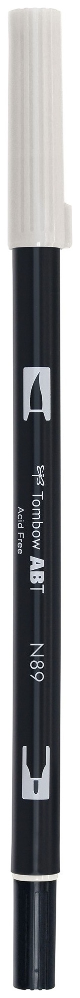

Брашпен Tombow ABT Dual Brush Pen N89 теплый серый 1
