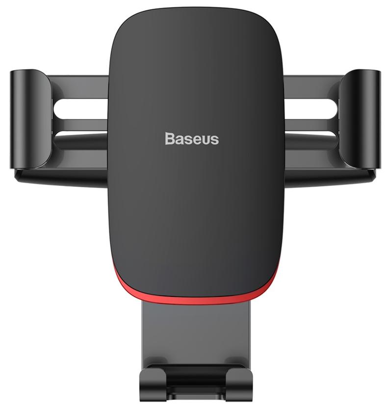 фото Автомобильный держатель baseus metal age gravity car mount (black)