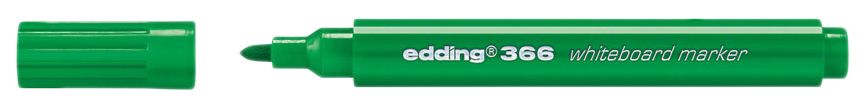 Мини-маркер для доски круглый наконечник, 1 мм зеленый