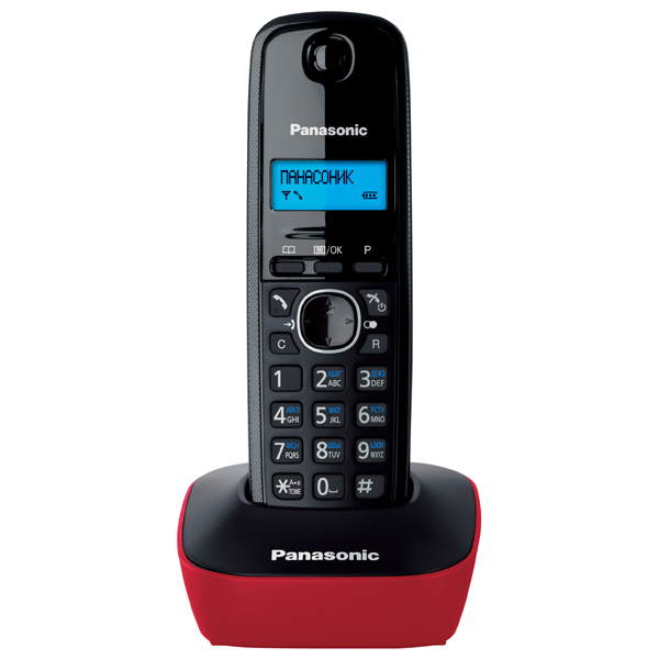 фото Телефон dect panasonic kx-tg1611rur