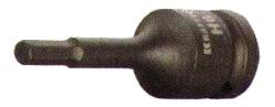 Торцевая головка Kraftool 27950-08 Торцовая головка KRAFTOOL 'INDUSTRIE QUALITAT' ударная (1/2'), HEX, Cr-Mo, фосфатированная, H8