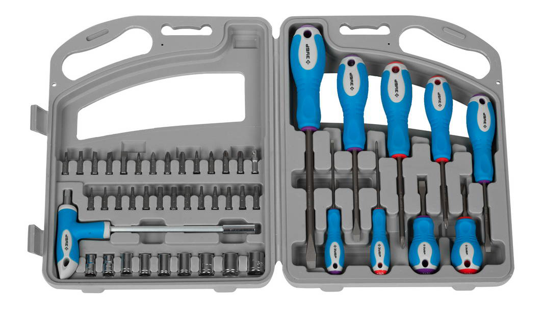 Наборная отвертка с насадками Зубр 25283-H46