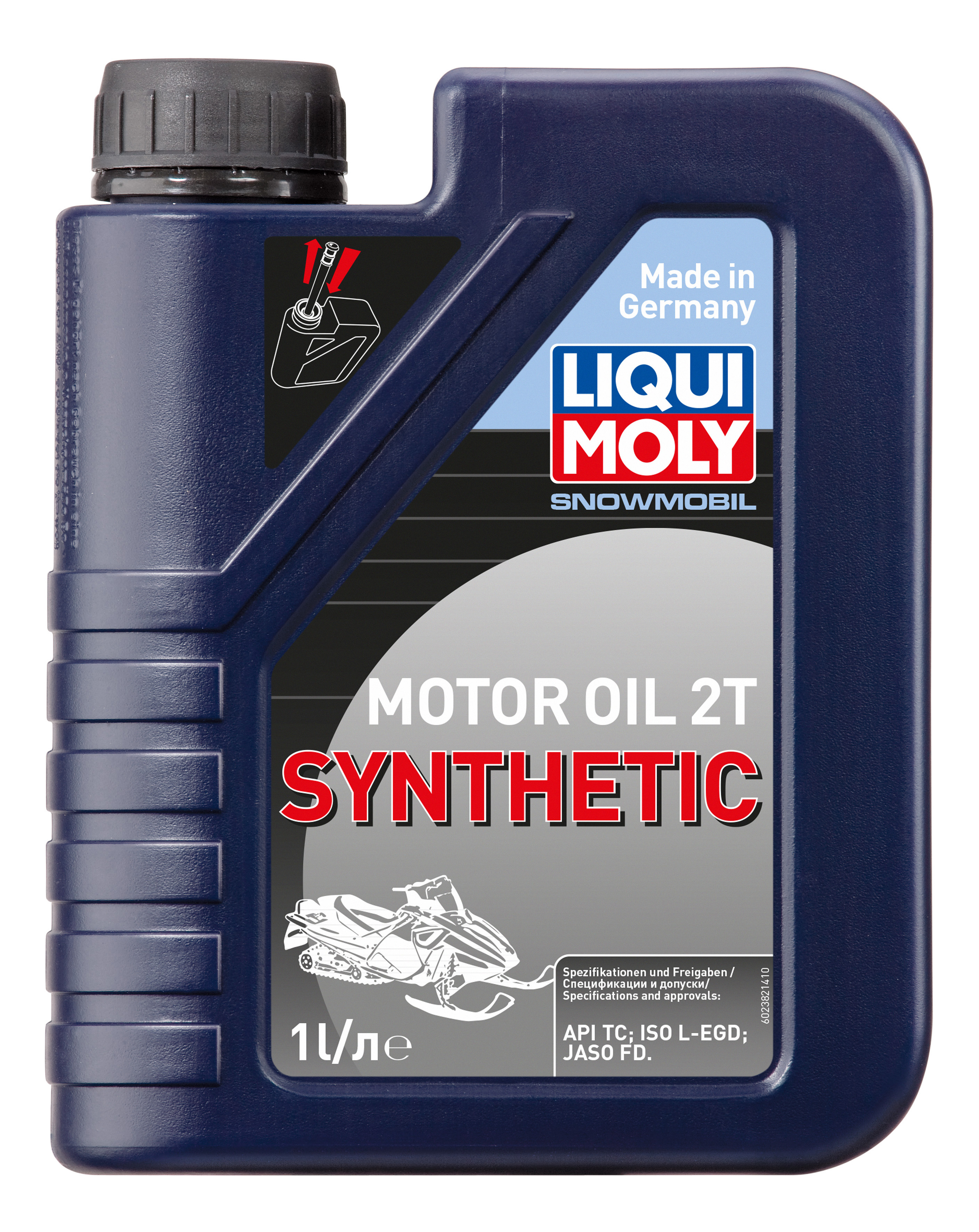 Синтетическое моторное масло для снегоходов Snowmobil Motoroil 2T Synthetic TC