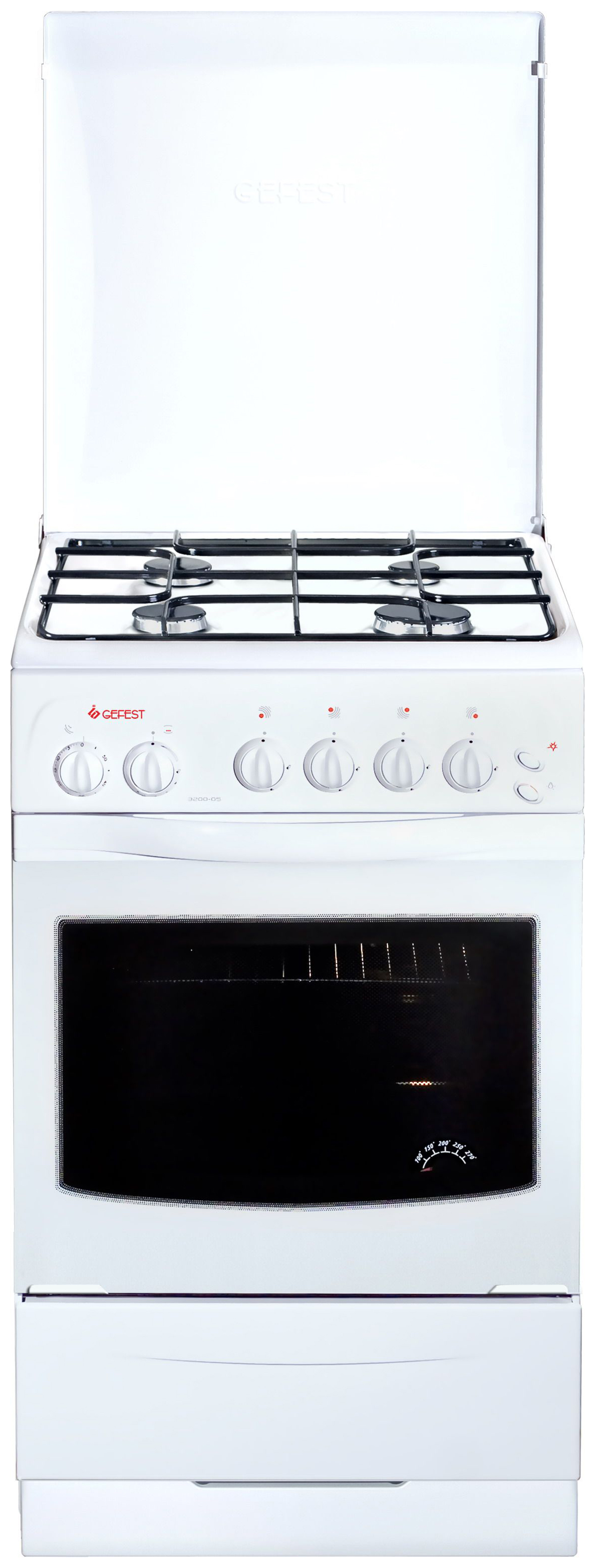 фото Газовая плита gefest пг 3200-05 white