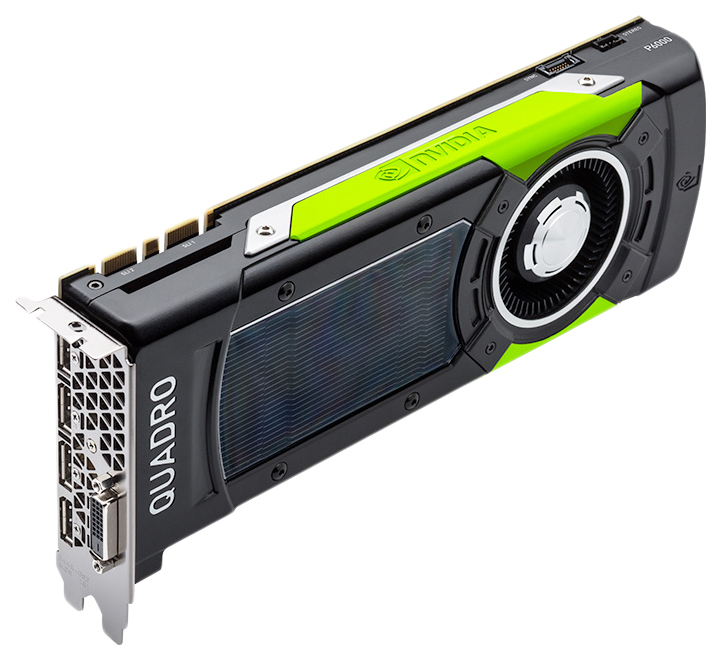 

Видеокарта PNY NVIDIA Quadro P6000 (VCQP6000-PB), Черный, Quadro P6000