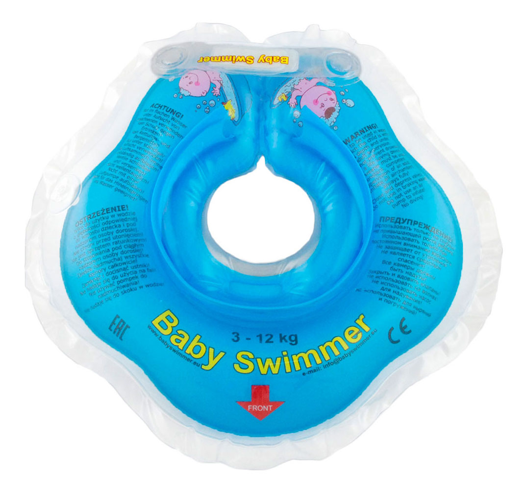 

Надувной круг Baby Swimmer голубой BS 02 B, BS 02 B