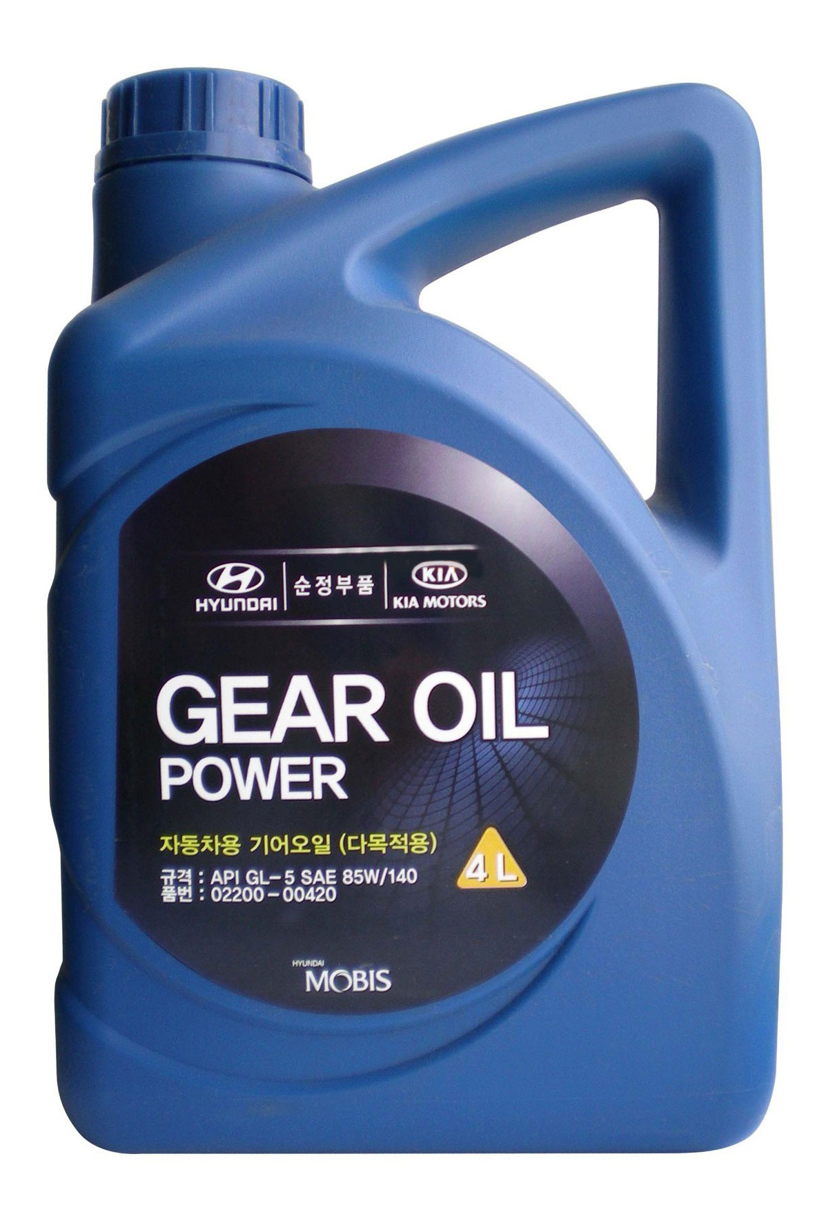 фото Трансмиссионное масло hyundai-kia gear oil power 85w140 4л 0220000420