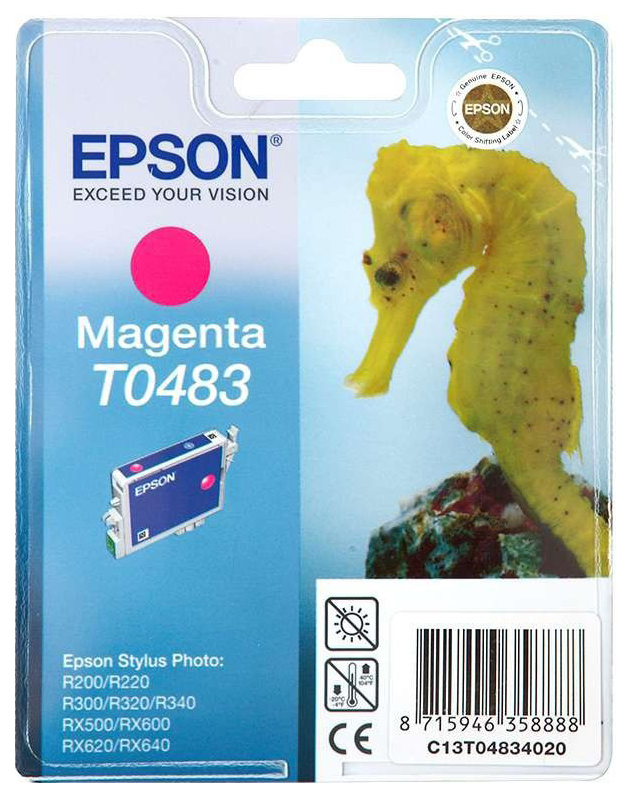 

Картридж для струйного принтера Epson C13T04834010, пурпурный, оригинал, C13T04834010