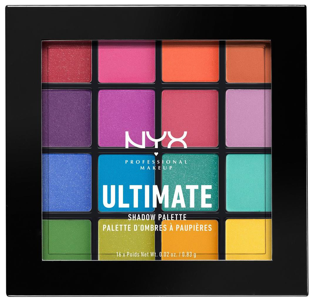 Купить Тени для век NYX Professional Makeup Ultimate Shadow Palette 04 Brights