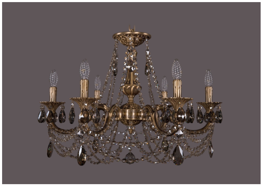 

Люстра подвесная Bohemia Ivele Crystal 1702/6/265/C/FP/R731, 1702/6/265/C/FP/R731