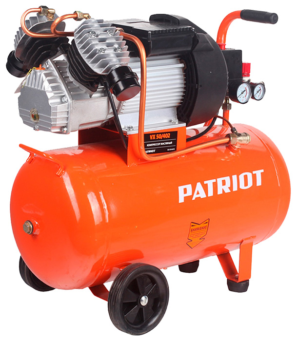 Поршневой компрессор Patriot VX 50-402, 2,2 кВт, мм, 525306315 поршневой компрессор patriot vx 50 402 2 2 квт мм 525306315