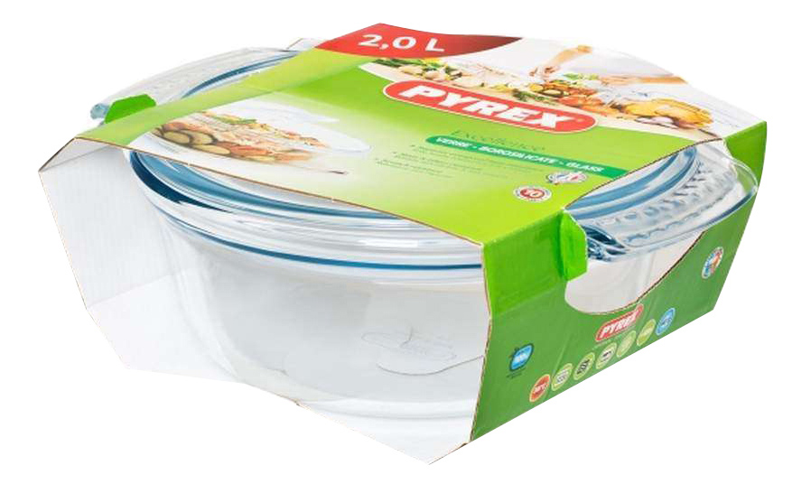 фото Кастрюля pyrex 2 л прозрачный