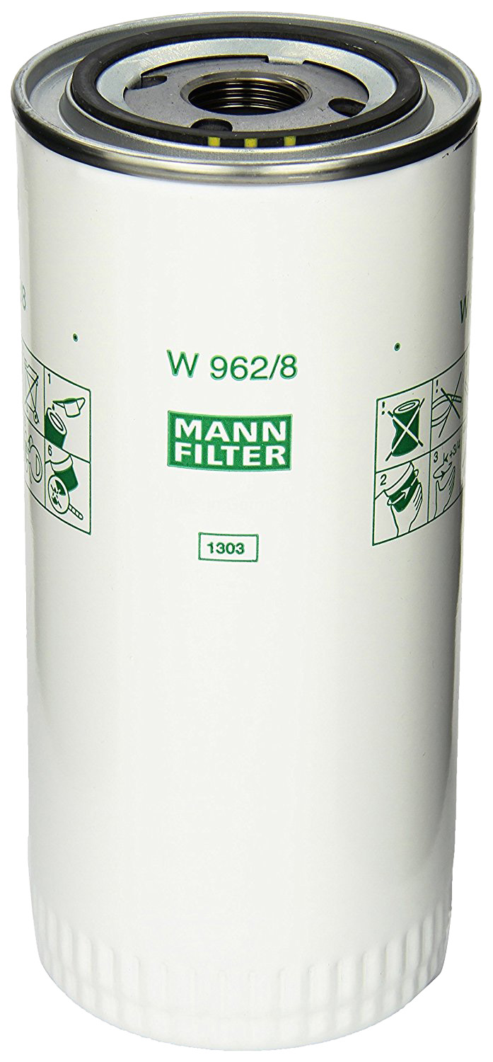 фото Фильтр масляный двигателя mann-filter w962/8